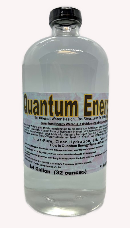 Quantum Energy Water 32 oz. Bottle